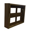 Ver imagem 3 de Janela de Madeira Vitro Basculante Reto de Itaúba Batentes de 10 Cm - 0.60 (l) X 0.80 (a)