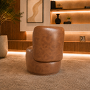 Ver imagem 5 de Poltrona Decorativa Bia Orgânica Corino Modena Recepção Sala Estar Quarto