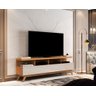 Rack para Tv até 65 Polegadas Vivare 1.6 Wood Nature/off White - Jlar Móveis - 2