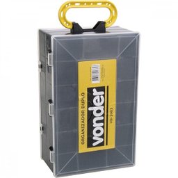 Organizador plástico duplo VD 2003 Vonder - 3