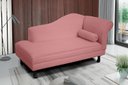 Ver imagem 2 de Recamier Divã Dubai 140 cm Braço Esquerdo Rosê