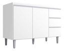 Ver imagem 1 de Balcão P/pia Andreia S/tampo 120cm 2 Portas 3 Gvtas