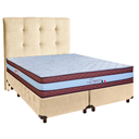 Ver imagem 1 de Kit Cama Box + Cabeceira + Colchão Queen Molas Ensacadas - Legaccy - Paropas