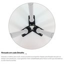 Ver imagem 4 de Conjunto de Mesa Lateral Dupla Lévis Redonda Sala Branco/Branco