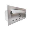 Ver imagem 1 de Caixa de Correio Correspondência Pequena 15x19 Frente em Inox