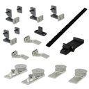 Ver imagem 1 de Sistema Sequenziato Syncro 03 Portas 40 a 45mm Fechamento À Esquerda Rometal 01 Kit