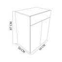 Ver imagem 4 de Balcão Multiuso Branco em Mdf