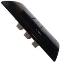 Ver imagem 1 de Conjunto 4x2 Linha Ebony Sleek Alto Brilho Margirius 4x2" 2 Interruptores Simples + 1 Interruptor Pa