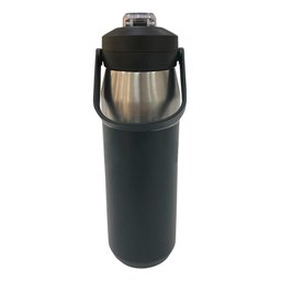 Garrafa Térmica Nautika 1l 8h Quente 24h Gelada - Preto - 3