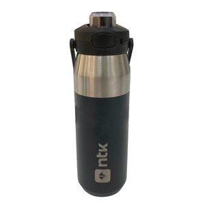Garrafa Térmica Nautika 1l 8h Quente 24h Gelada - Preto