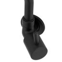 Ver imagem 3 de Torneira Cozinha Parede Preto Metal Bica Movel Black 1/4 V.