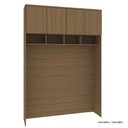 Ver imagem 1 de Guarda Roupa Modulado Ponte 163cm 04 Portas 234cm Alt Setiba