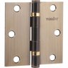 Dobradiça 3" com anel rolamento latonada com 3 peças Vonder - 1