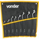 Ver imagem 3 de Jogo de chaves estrela 6 mm a 22 mm cromadas com 8 peças Vonder