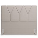 Ver imagem 6 de Cabeceira Cama Box Casal Queen 160cm Aura Linho W01 Bege - Mpozenato