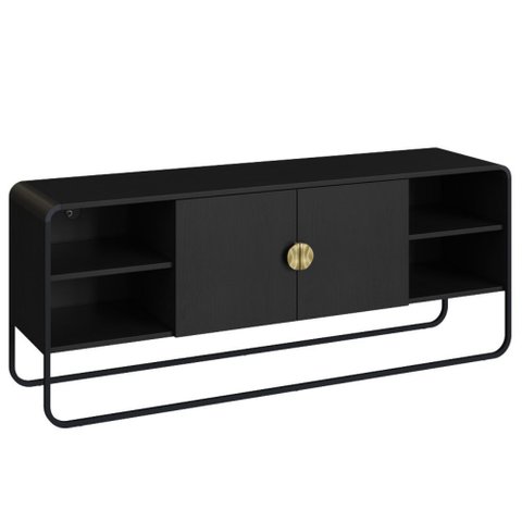 Rack 150cm Luna - Nero