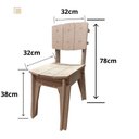 Ver imagem 4 de Cadeira para Crianças de Encaixe Compacta Portátil em Mdf