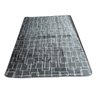 TAPETE JACQUARD SALA LUXUOSO 2,00X1,30 - QUADRICULADO CINZA - 2