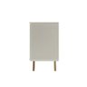 Buffet Aparador 4 Portas Olive 1,35m Natural e - 5
