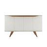 Buffet Aparador 4 Portas Olive 1,35m Natural e - 1