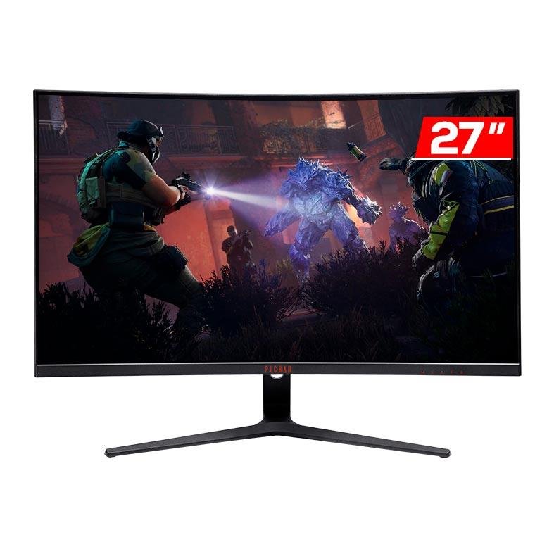 Monitor Gamer SuperFrame Precision Pol CURVO Quad HD FreeSync G Sync Ms Hz HDMI DP