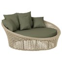 Ver imagem 1 de Chaise Hungria Alumínio Pintura Fendi Corda Náutica E13 Trama Original