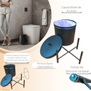 Ver imagem 5 de Kit Acessórios para Banheiro Lixeira e Suporte Porta Papel Higiênico de Chão - Édecasamóveis