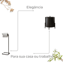 Ver imagem 6 de Kit Acessórios para Banheiro Lixeira e Suporte Porta Papel Higiênico de Chão - Édecasamóveis