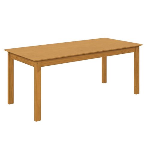 Mesa de Jantar Repleta Madeira Maciça 195x90 cm