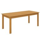 Ver imagem 1 de Mesa de Jantar Repleta Madeira Maciça 195x90 cm
