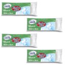 Ver imagem 1 de Kit 4 Pacotes Sacos de Lixo Branco para Banheiro e Pia Resistente Reforçado 34cm x 38cm 50 Unidades