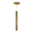 Ver imagem 1 de Pendente Tubo Palito 45cm - Ouro