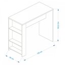 Ver imagem 3 de Bancada de Cozinha Luna 3 Prateleiras Itaúna - Irm Móveis