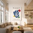 Ver imagem 3 de Quadro Canvas The Cut-outs de Matisse 60x40cm Mold Branca