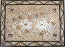 Ver imagem 1 de Mandala Mosaico Floral Festoni In Fiori Bianchi Ii 90x130cm