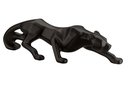 Ver imagem 1 de Escultura Estátua Decorativa Enfeite Pantera Ataque 37x10 Cm:preto Fosco