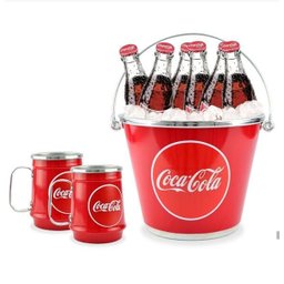 Kit Balde De Gelo Com 4 Caneca Personalizada - 1