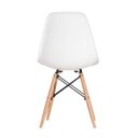 Ver imagem 4 de Kit 4 Cadeira Eames Eiffel Base Wood - Branco - ArtIluminação