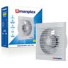 Exaustor Residencial Banheiros Manplex 150mm - 18w 220V - 1