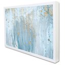 Ver imagem 2 de Quadro Decorativo Abstrato Mármore Piscina em Moldura Caixa Tacolado Moldura Trad 1cm Preta com Vidr