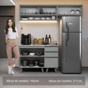 Ver imagem 6 de Armário de Cozinha Compacta 200cm Cinza Nice Madesa Xa13