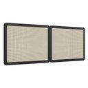 Ver imagem 7 de Cabeceira Casal e Queen com 2 Mesas Laterais Arlo A10 Nero/preto - Mpozenato