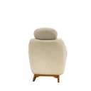 Ver imagem 4 de Poltrona Decorativa Amamentação Aurora Balanço Boucle + Puff: Off