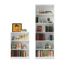 Ver imagem 5 de Kit Madesa Estante Livreiro 6908 + Estante Livreiro 6907 Branco Cor:Branco