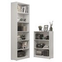 Ver imagem 3 de Kit Madesa Estante Livreiro 6908 + Estante Livreiro 6907 Branco Cor:Branco