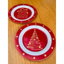 Ver imagem 4 de Jogo de 2 Pratos de Sobremesa Natalino Árvore e Presente