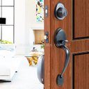 Ver imagem 3 de Fechadura Externa Maçaneta Retrô Colonial Blim Blim Premium