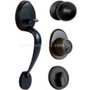 Ver imagem 1 de Fechadura Externa Maçaneta Retrô Colonial Blim Blim Premium