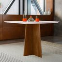 Ver imagem 5 de Mesa de Jantar Retangular 120cm 4 Lugares Zuma Ypê/Off N02 - Mpozenato
