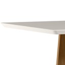 Ver imagem 4 de Mesa de Jantar Retangular 120cm 4 Lugares Zuma Ypê/Off N02 - Mpozenato